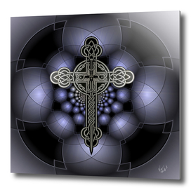Celtic steel cross