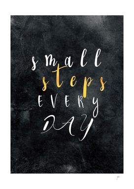 Small Steps Every Day #motivation #quotes