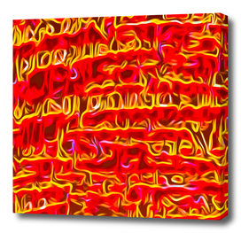 neon light painting pattern abstract in red and yellow
