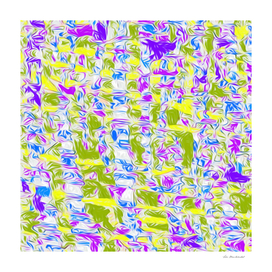 psychedelic painting texture abstract in purple yellow pink