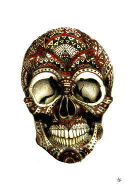 ornate skull