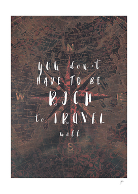 You dont have to be rich to travel well #motivation #quotes
