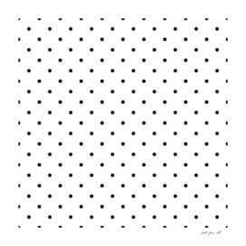 Small Black Polka Dots Pattern