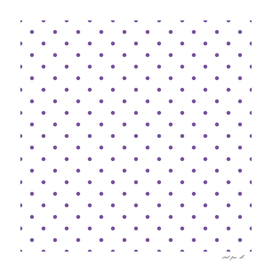 Small Purple Polka Dots Pattern