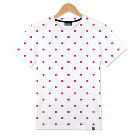 Small Pink Polka Dots Pattern