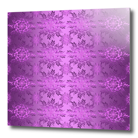 Floral bàroqùe violet pattern