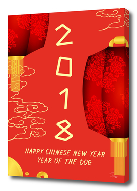 Chinese Lantern 2018 Lunar New Year