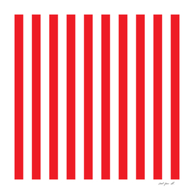 Vertical Red Stripes
