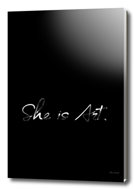 She is Art Black Edition