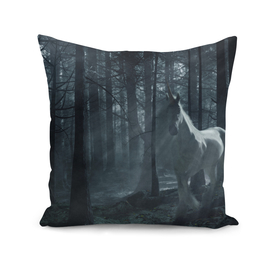 Unicorn in the Forest