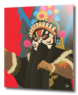 A Vietnamese Opera Character - Ta On Dinh
