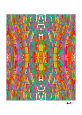 Dream Shade Colorful Sugarcane Pattern