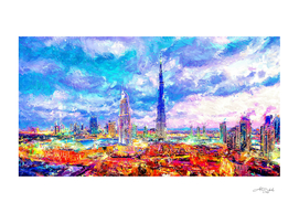 Artistic VII  - Dubai Cityscape / NE