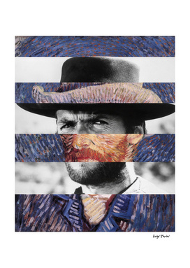 Van Gogh's Self Portrait & Clint Eastwood