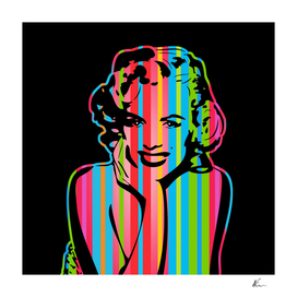 Marilyn Monroe | Dark | Pop Art