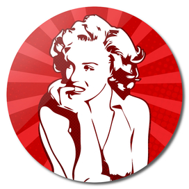 Marilyn Monroe | Red | Pop Art