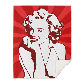 Marilyn Monroe | Red | Pop Art