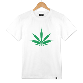 Cannabis (marijuana) leaf