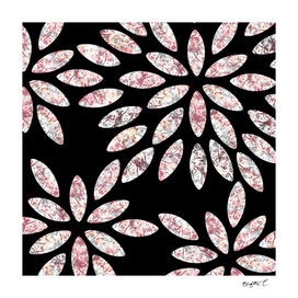 Marbled Flowers Pattern