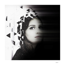 Split second - Black and White Portrait
