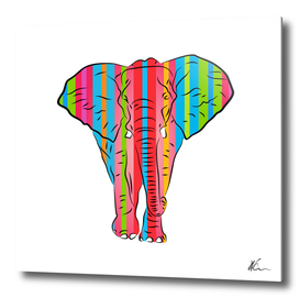 Elephant | Pop Art