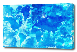 Aqua World Map