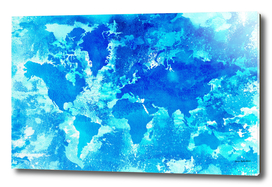 Aqua World Map