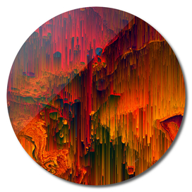 Toxic Rain - Pixel Abstract