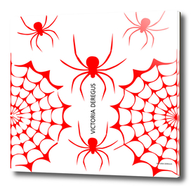 Halloween!!! Spider Lovers_Art by Victoria Deregus_08