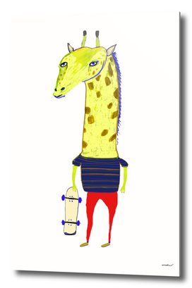 Giraffe Dude