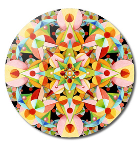 Kaleidoscope Fiesta Mandala