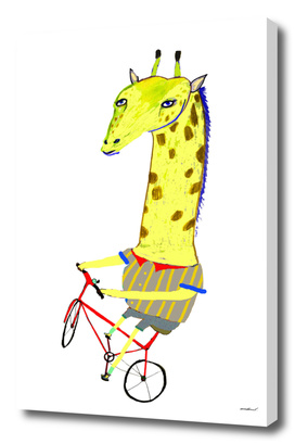 Giraffe Biker