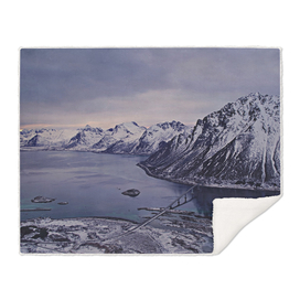 Landscape of Lofoten islands