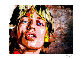 Mick Jagger Portrait