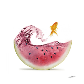 watermelon goldfish II