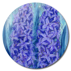 Hyacinths, violet version