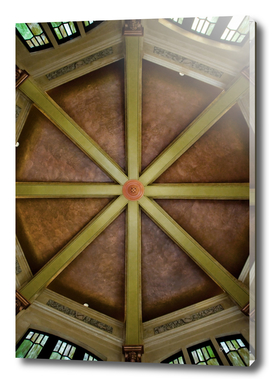 Abstract Dome Ceiling