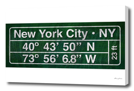 New York - Coordinates