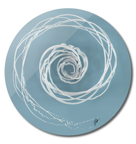 White spiral