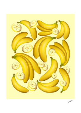 Banana Fruity Pattern