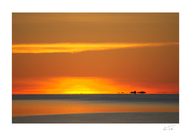 Sunset on Smøla Island