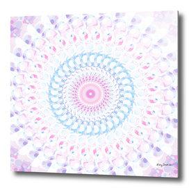 Pastel Wave Mandala