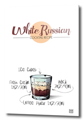 White Russian cocktail recipe