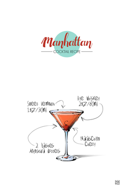Manhattan cocktail recipe