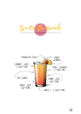 Sex On The Beach cocktail recipe