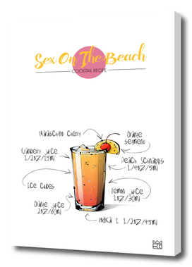 Sex On The Beach cocktail recipe