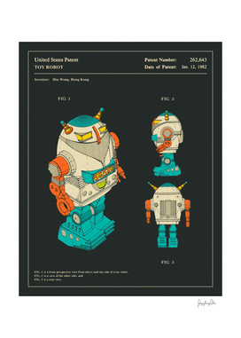 Toy Robot Patent (1982)
