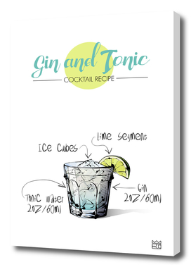Gin And Tonic cocktail recipe