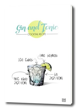 Gin And Tonic cocktail recipe