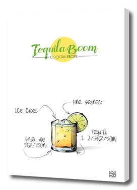Tequila Boom cocktail recipe